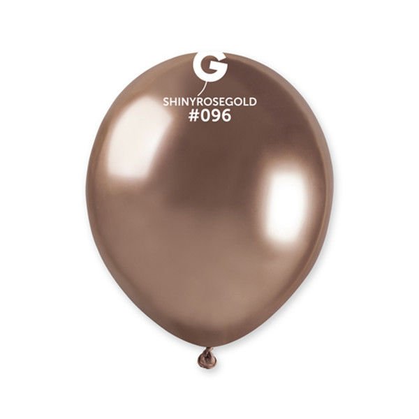 Gemar 5'' Krom Balon Rose Gold 100 Adet #096