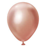 12''   Krom Rose Gold Balon 50'li