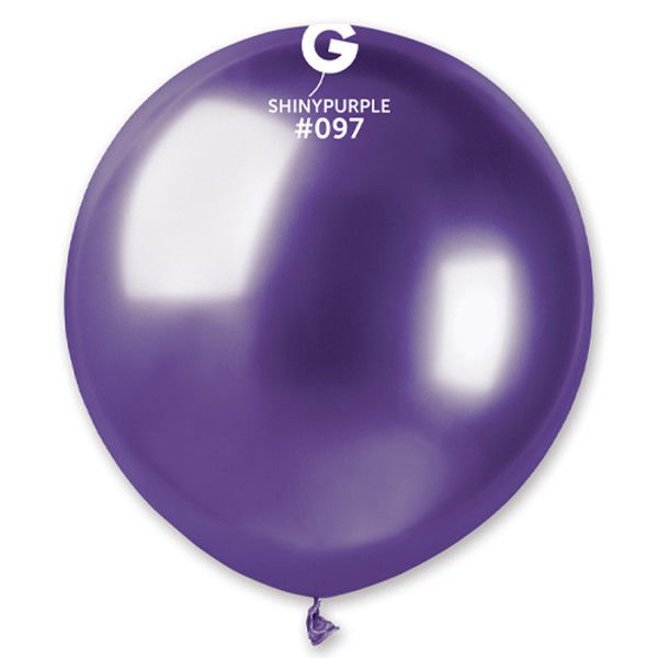 Gemar 19'' Krom Balon Mor 1 adet #097