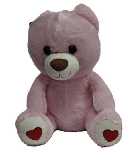 Peluş Big Belly Ayı Pembe 40 Cm 1168