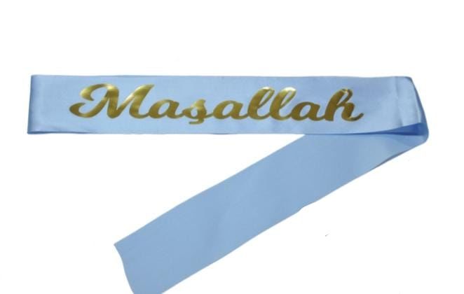 Maşallah Mavi Gold Kuşak