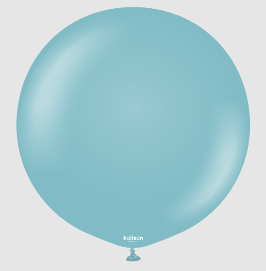 Kalisan 24'' Retro Balon Mavi Cam 1 Adet