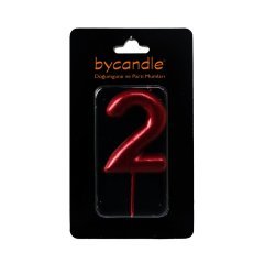 Rakam Mum 2 Yaş Kırmızı