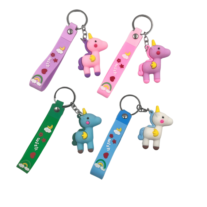 Anahtarlık Silikon Unicorn 1 ADET KARIŞIK