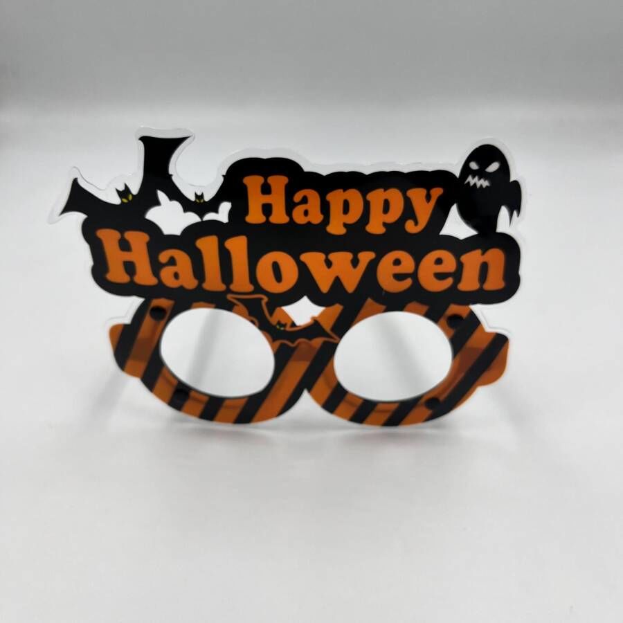 Halloween PVC Kaplı Gözlük Yarasa Mode