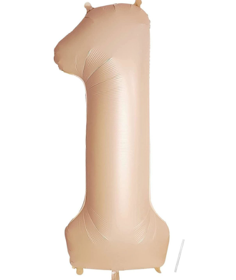 1 Rakam 40'' Karamel Folyo Balon
