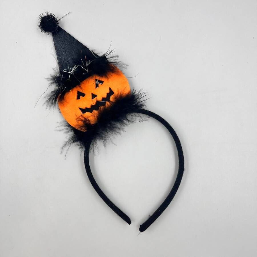 Halloween Taç Bal Kabağı Şapkalı
