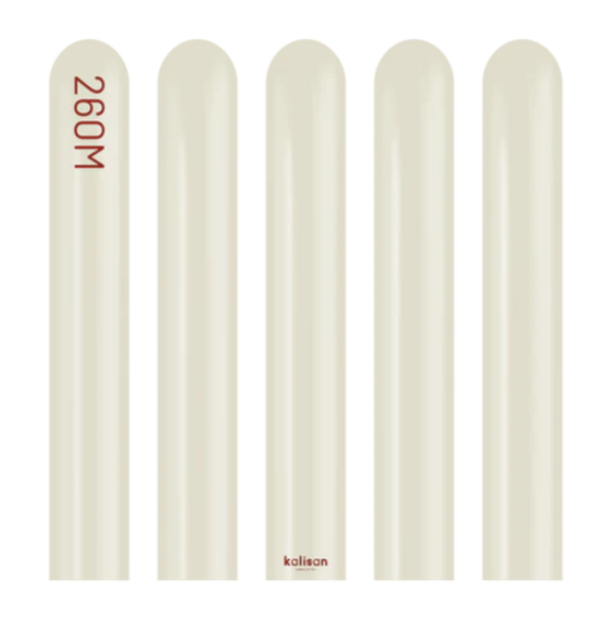 Kalisan Sosis Balon Aura Ivory White ( Fil Dişi ) 50'li