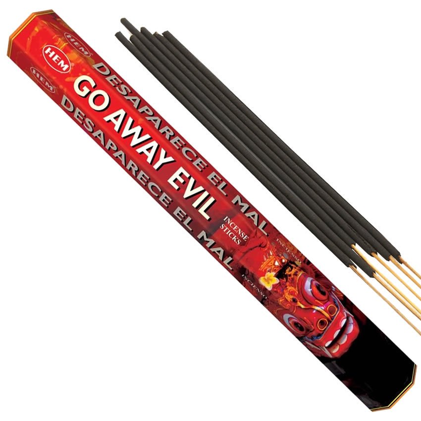 Hem Tütsü Go Away Evil Hexa Çubuk Tütsü 20 ADET TTS12