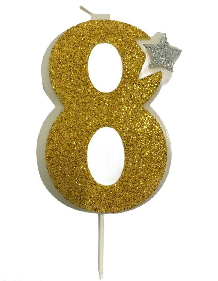 Simli Rakam Mum Gold 8