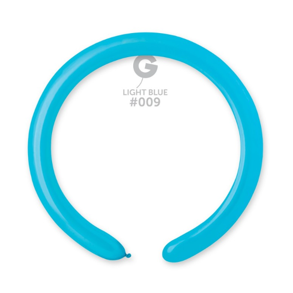 Gemar Standart Sosis Balon Açık Mavi 100''lü D4