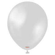 Kalisan 12'' Metalik Balon Gümüş 50'li