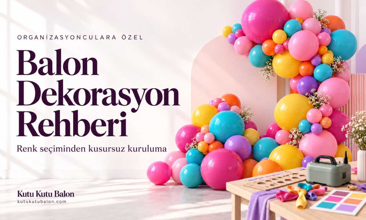 Balon Dekorasyon Rehberi | Organizasyonculara Özel