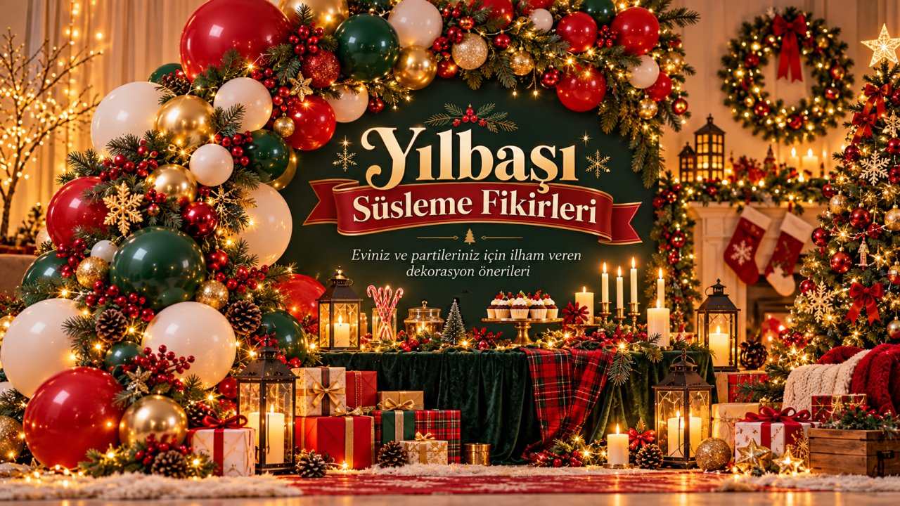 Yılbaşı süsleme fikirleri