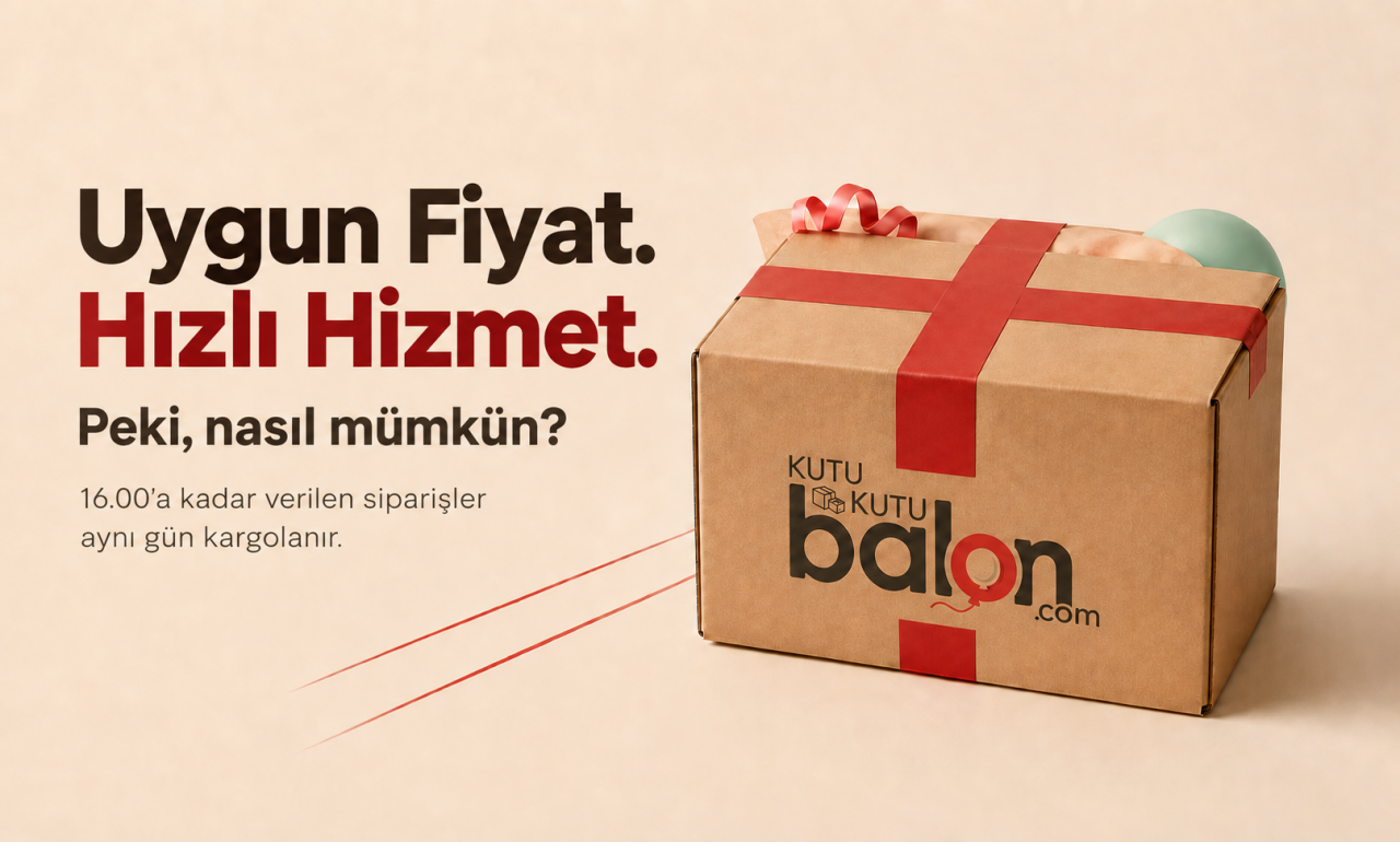 Uygun Fiyat, Hızlı Hizmet: Kutu Kutu Balon’da Nasıl Mümkün?