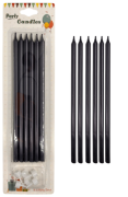 20 Cm Mum 6'lı Siyah