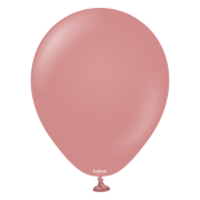 Kalisan 12'' Retro Rose Wood ( Gül Ağacı ) 100'lü Balon