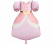 RETRO PEMBE ELBİSE FOLYO BALON 55X73