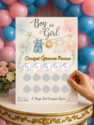 Cinsiyet Partisi Kazı Kazan Tahmin Panosu Kız