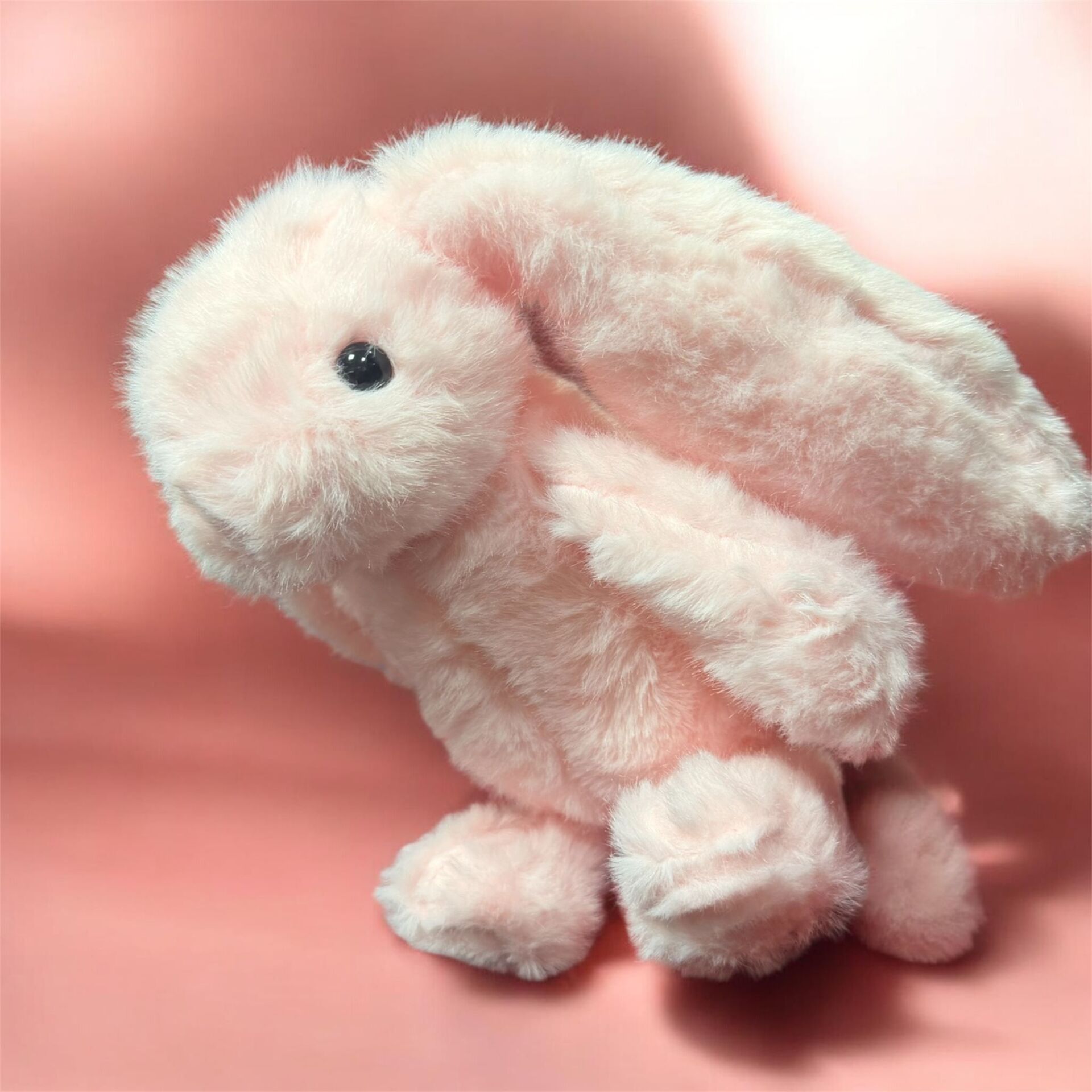 Peluş Pembe Tavşan 30 Cm 1581