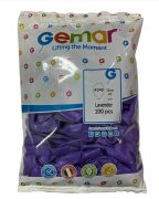 Pastel Lila 13'' GEMAR 100'lü Paket #049