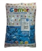 Pastel Açık Mavi 13'' GEMAR 100'lü Paket #009
