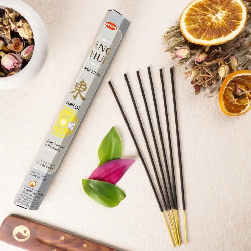 Hem Tütsü Feng Shui Metal Çubuk Tütsü  20 ADET TTS51