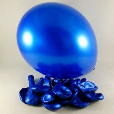 AS BALON METALİK KOYU MAVİ 12'' 100'Lü