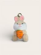 Peluş Tavşan Anahtarlık 12 Cm Kahverengi 4497