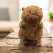 Peluş Capybara  35 Cm Kahverengi 1596