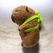 Peluş Capybara  35 Cm Kahverengi 1596