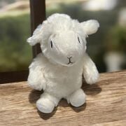 Küçük Peluş Kuzu Ekru