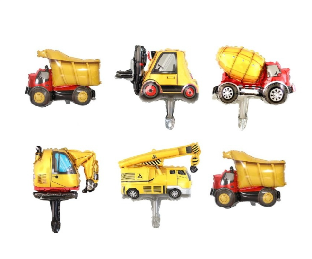 14'' 6lı İnşaat Folyo Balon Set 4714