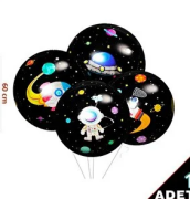 4d Uzay Küre Folyo Balon 60 cm
