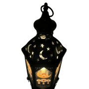 Fener Ledli Gümüş Model 43 Cm Lüks Pilli 3537