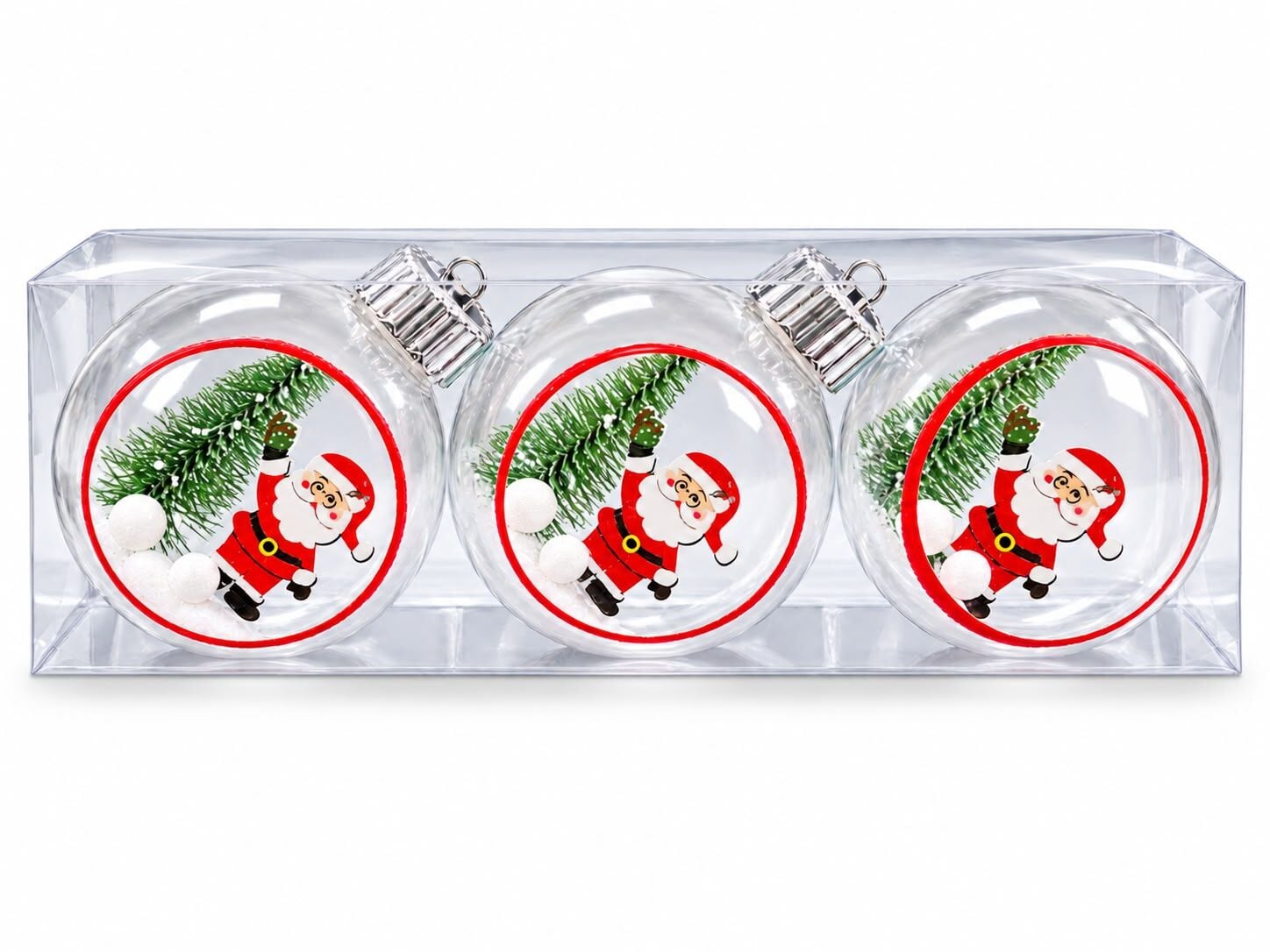 TOP SÜS 8 CM TERARYUM NOEL BABA 3 LÜ