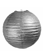 Çin Feneri Gümüş 25 cm
