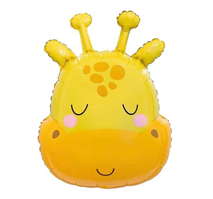 Sevimli Zürafa Kafa Folyo Balon  4523