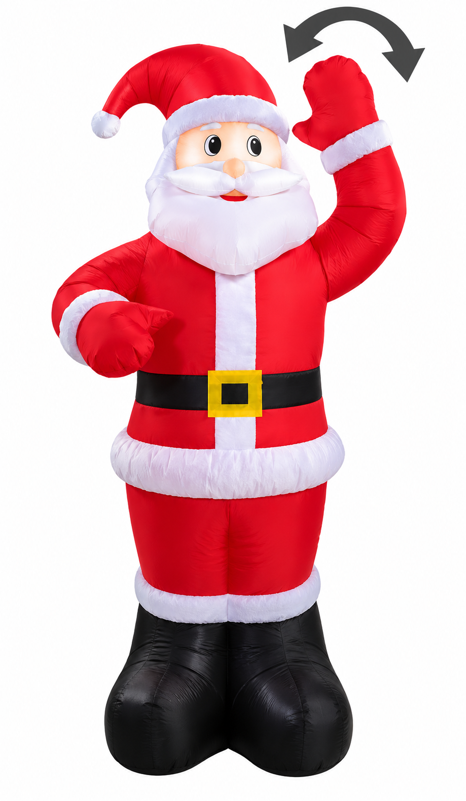 NOEL DEKORASYON ŞİŞME NOEL BABA IŞIKLI 2 MT