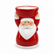 MUM YILBAŞI ELİNDE NOEL BABA