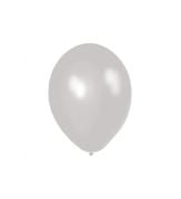 B.E. Metalik Beyaz 12'' Balon 100'lü