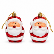 AĞAÇ SÜSÜ NOEL BABA 2 Lİ