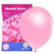 B.E. Metalik Pembe 12''  Balon 100'lü