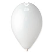 Gemar Pastel Beyaz 100'lü paket 26cm / 10'' - White #001 - G90