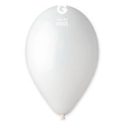 Gemar Pastel Beyaz 100'lü paket 26cm / 10'' - White #001 - G90
