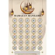 Ramazan Ayı Aile Etkinlik Tablosu