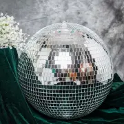 40 Cm Gümüş Disko Topu