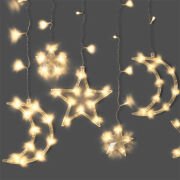 Ramazan Temalı Pilli Perde Led Gün Işığı