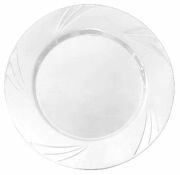 ŞEFFAF MİKA TABAK 9 INCH 6'LI