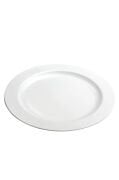 Beyaz Mika Tabak 10 Inch 6'lı